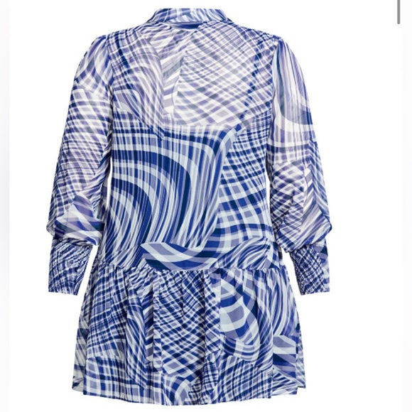 NWT ARNA YORK Visionary Dress - azure - Picture 5 of 11